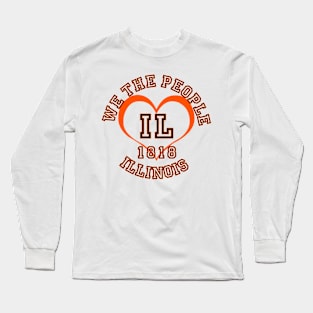 Show your Illinois pride: Illinois gifts and merchandise Long Sleeve T-Shirt